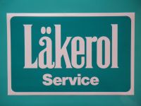 Laekerol-Selbstklebeschild